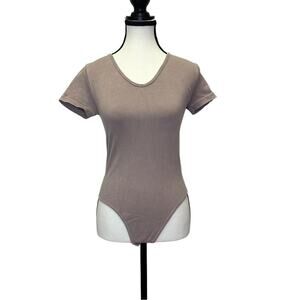 Beige Gypsy & Jade Bodysuit - NWOT - Size S/M